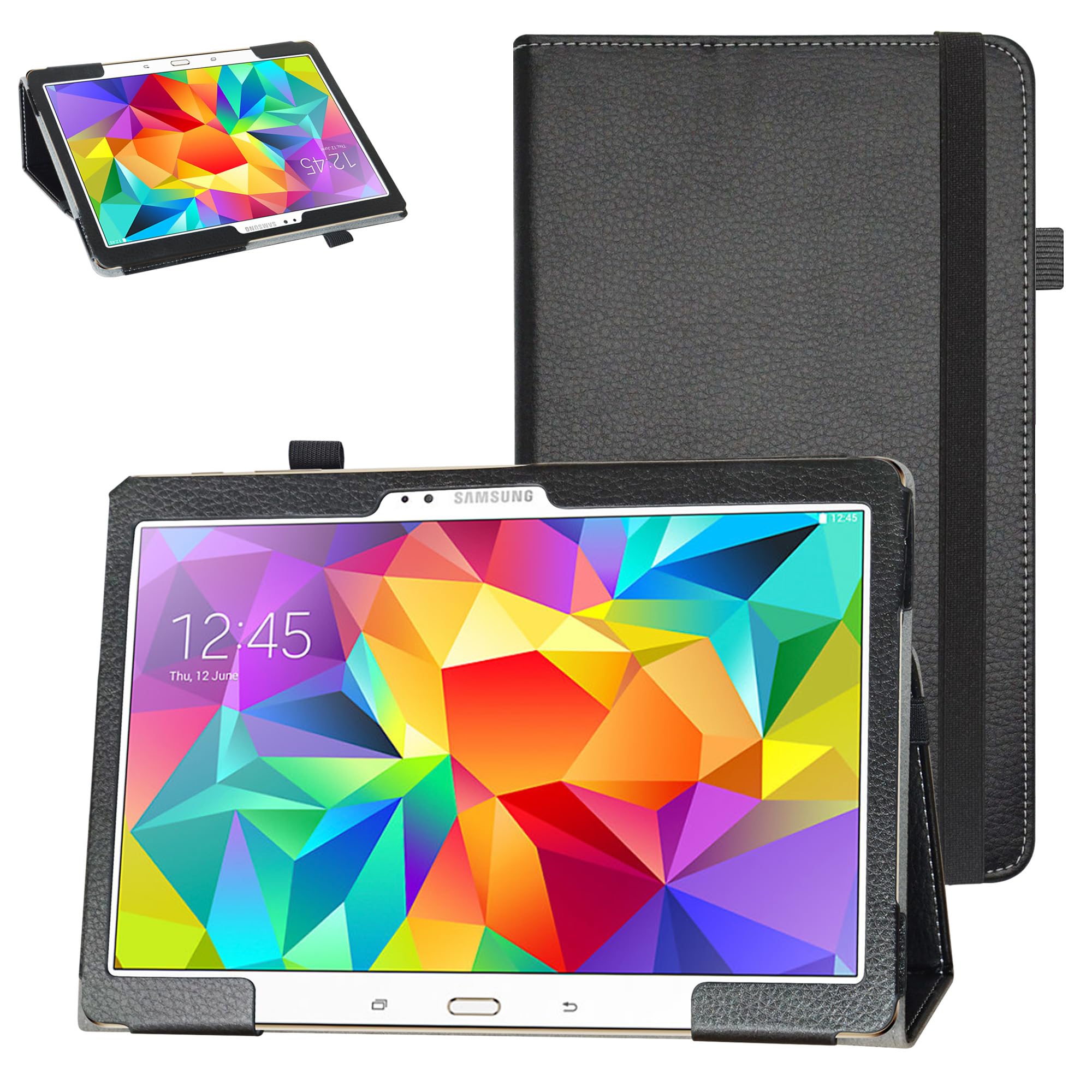 Amazon.com: Samsung Tab S 10.5 T800 Case,Bige PU Leather Folio 2